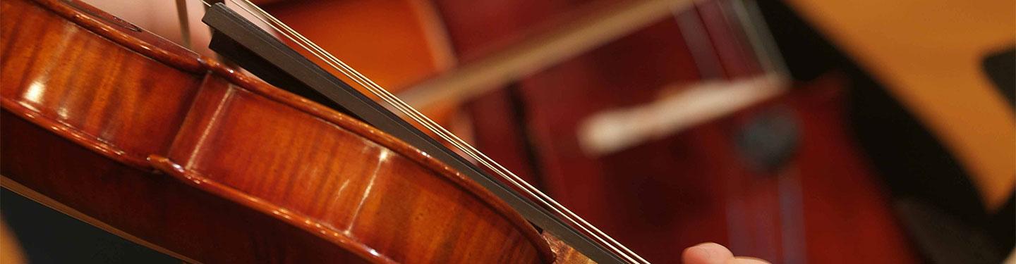 Student Playing Violin